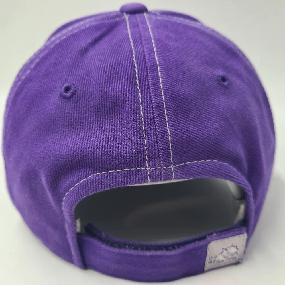 TCU Horned Frogs Hat Adjustable Captivating Headwear Gray Purple NCAA University